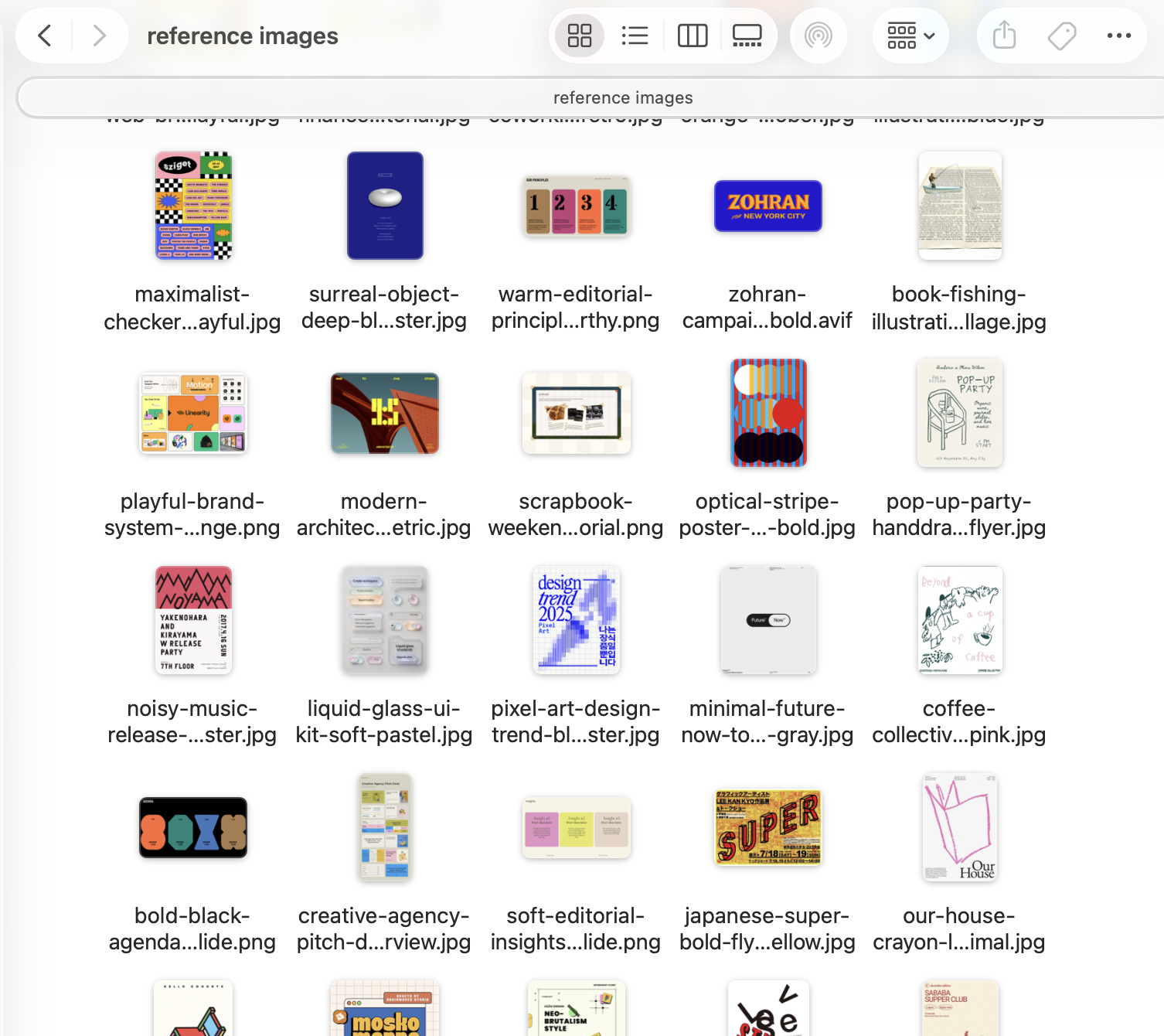 Opinionated design references